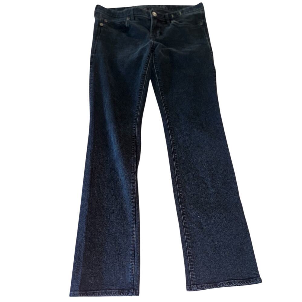 Madewell Black Bootcut Jeans 29x32 Dark Wash Stretch Denim Sz 8-10